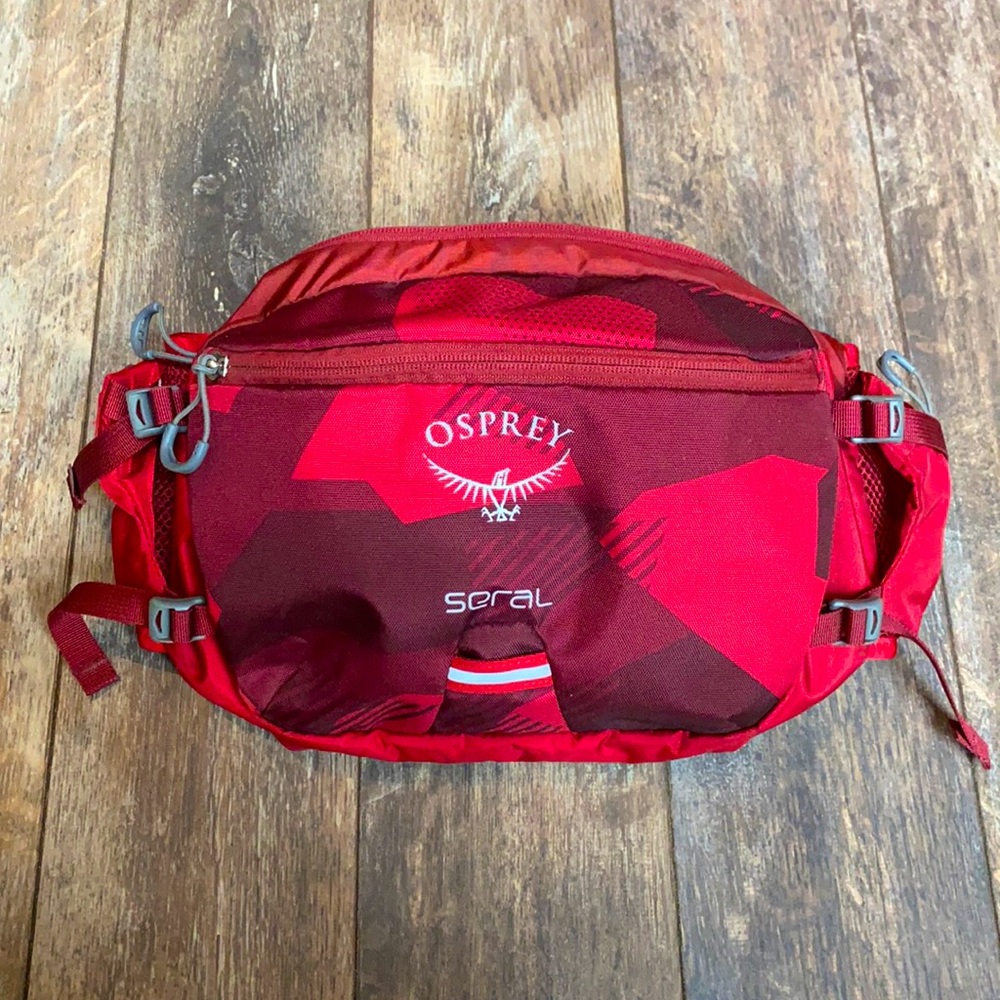 Red Osprey Seral 7 Mountain Biking Waist Pack